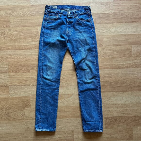 Levi's® Premium 501® Slim Taper Fit Men's Jeans - Ghostride - 30x34 - Picture 1 of 8